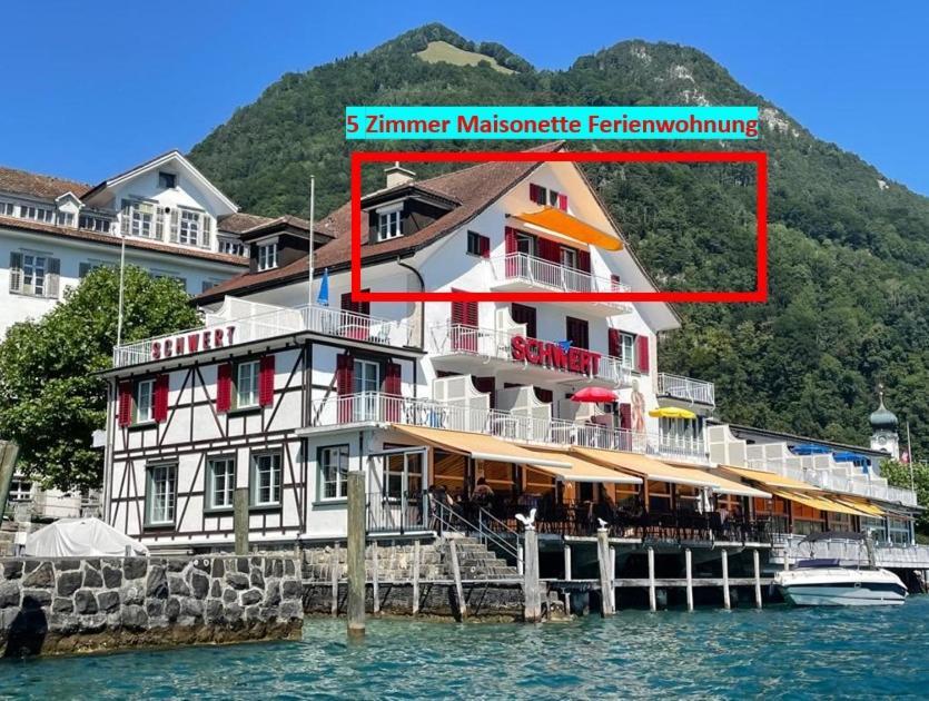 Seehotel Schwert Gersau Eksteriør billede