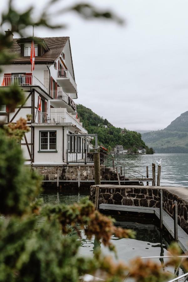 Seehotel Schwert Gersau Eksteriør billede