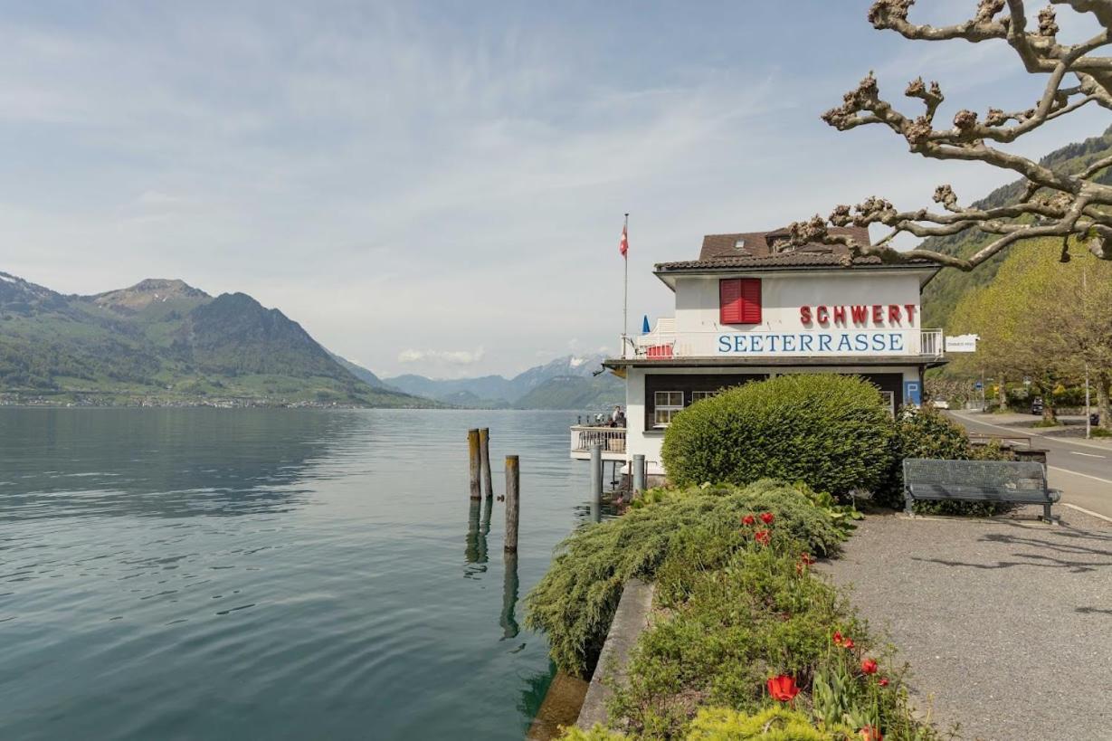 Seehotel Schwert Gersau Eksteriør billede