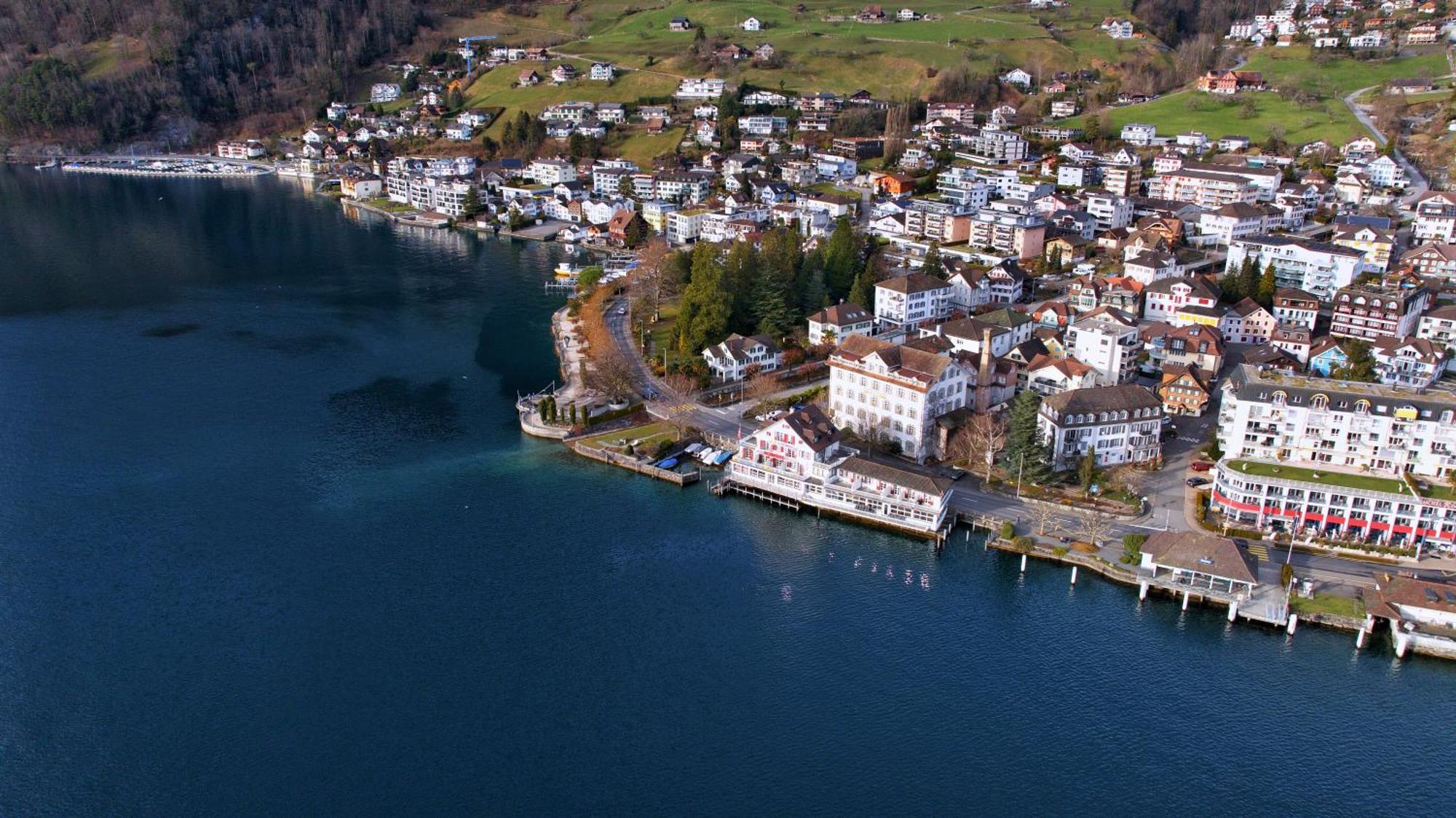 Seehotel Schwert Gersau Eksteriør billede