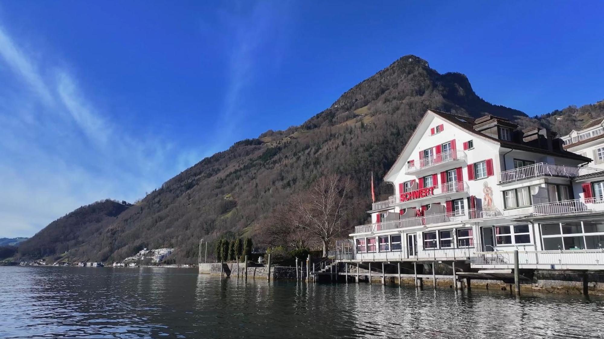 Seehotel Schwert Gersau Eksteriør billede